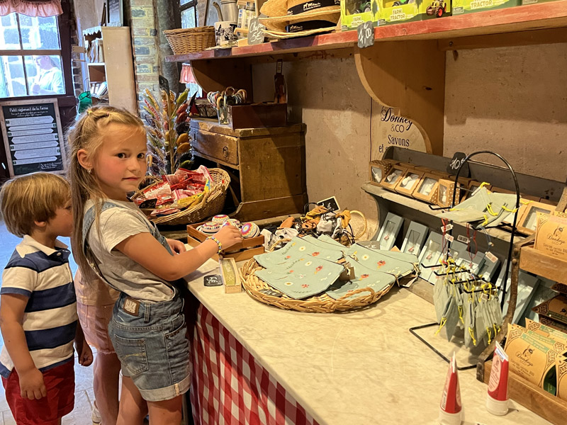 ferme du chateau de saint fargeau boutique