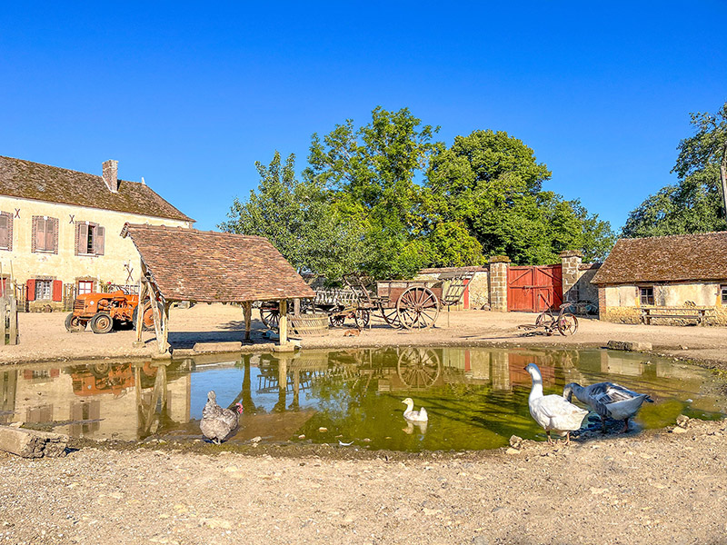 ferme du chateau de saint fargeau panorama